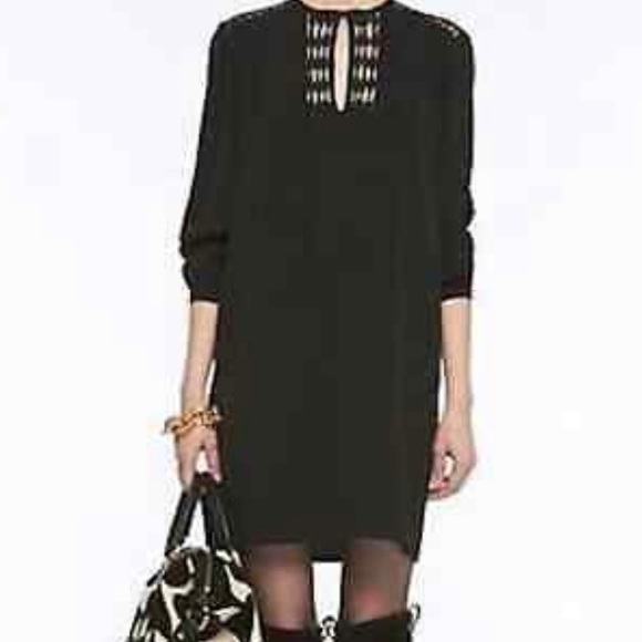 Diane Von Furstenberg Dresses & Skirts - Diane von Furstenberg Florina Silk Dress Size 4 Black